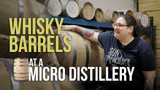 How Do You Barrel Age Whisky Whisky Manufacturing  Behind the Scenes at a Whisky Distillery [upl. by Hernando]