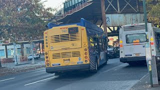 MTA NYCT 2017 NFI XN40 742 on the Bx21 departing West Farms Sq [upl. by Grearson]