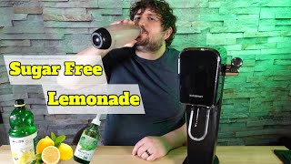 How to make sugar free Lemonade with Sodastream Art [upl. by Inavoig89]