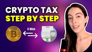 Crypto Tax Calculator  Step by Step Guide 2022 Full Tutorial [upl. by Timi]