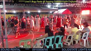 Achy breaky heart line dance Sapping Camalaniugan Fiesta 2024 [upl. by Annil]