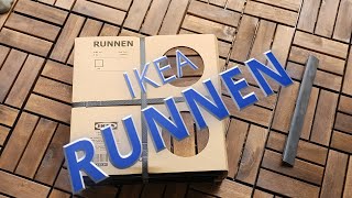 IKEA RUNNEN Decking outdoor [upl. by Eirrehs807]