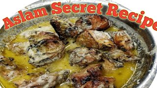 Aslam Butter Chicken original Recipe Jama masjid ka Special Tasla chicken [upl. by Anitsrhc]