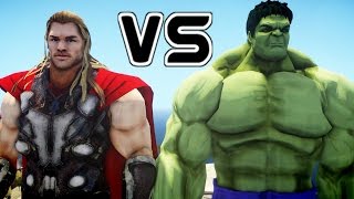 THOR VS HULK  EPIC BATTLE [upl. by Cass877]