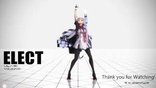 【MMD艦これ】 叢雲改二でELECT 【model test】 [upl. by Leviram]