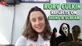 Rory Culkin Dishes On Starring In Signs Scream 4 amp 5lbs Of Pressure [upl. by Aire]