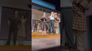 The FINAL bows of Merrily We Roll Along  Final performance Front Row POV [upl. by Eca303]