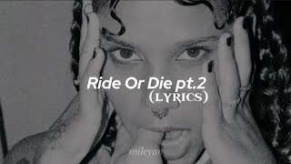 Ride Or Die pt2 filtración ft Tokischa  LYRICS  LETRA ᵗᵘˢ ᵒʲᵒˢ ᵗᵘ ᵇᵒᶜᵃ ᵗᵘˢ ᵇᵉˢᵒˢ ᵐᵉ ᵖᵉʳᵗᵉⁿᵉᶜᵉⁿ [upl. by Astrea]