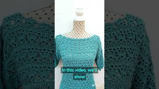 Quick and Easy Crochet Sweater Tutorial Perfect for Beginners [upl. by Aneahs]