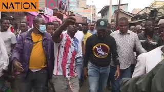 Joho on 2022 sensitization campaign in Kiamaiko Nairobi asks youth to shun corrupt leaders [upl. by Naivaf904]