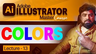 How to Use Color in Adobe Illustrator  RGB CMYK and Gradients Explained [upl. by Anaicilef]