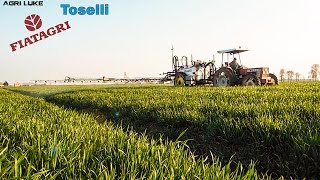 AgriculturalWork Fiat 4566 amp Toselli  Trattamenti al Frumento  Liquid Fertilizing [upl. by Jeavons]