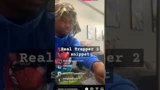 Shawn Ferrari Real Trapper 2 snippet IG live [upl. by Akirehs]