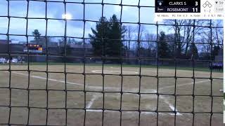 Rosemont Softball vs Clarks Summit University DH [upl. by Annaiek]