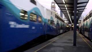 Sounder Train 1506 Arriving King Street [upl. by Wallis546]