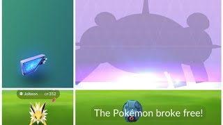 Using MAGNETIC LURE MODULE to evolve MAGNETON and others caught from it pokemongo pokemon [upl. by Moncear953]