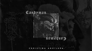 𝑺𝑳𝑶𝑾𝑬𝑫 — CANDYMAN ❨christina aguilera❩ [upl. by Retha777]