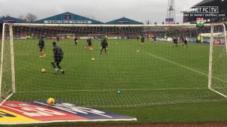 Behind the scenes  Carlisle United v Barnet [upl. by Leirda]