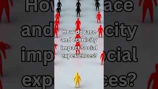 How do race and ethnicity impact social experiences  Sociology Study Questions [upl. by Aneeled800]