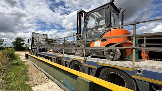 Weigh bridge repairs new gates and fences [upl. by Lunt171]