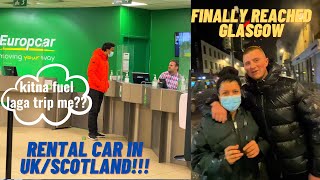 Scotland Ep7 Rental Car in Scotland  Inverness to Glasgow Roadtrip Indian Couple in UK Hindi vlog [upl. by Leagiba]