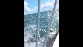 Victoria 18 Sailing Sylvan Beach to Kemah [upl. by Shanney381]