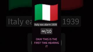 italy eas alarm [upl. by Minnnie723]