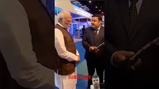 PM Modi visits the ITU World Telecommunication Standardization Assembly Exhibition  shorts [upl. by Tolmann]