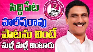 Special Song On Tanneeru Harish Rao  THR SIDDIPET  KCR  Telangana News  Harish Rao Latest Songs [upl. by Analem]