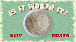 IS IT WORTH IT  Shirataki Noodles 白滝  Keto Review [upl. by Ajad982]