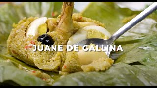 Juane de Gallina recipe Peruvian Chicken amp Rice Wrapped in Banana Leaves [upl. by Lambertson]