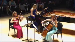 Eroica Trio Beethoven Opus 11 3rd Movement [upl. by Sesilu]