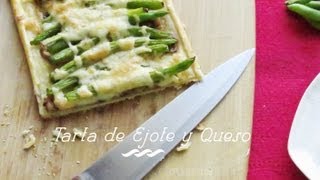 Tartaleta de Ejote Judías Verdes y Queso Con todos los pasos [upl. by Rubens]