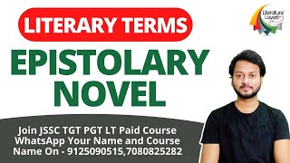 Epistolary novel  Literary Terms  Literature Lovers [upl. by Ahsinuq]