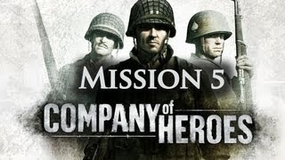 HDCoH Invasion of Normandy Mission 5 Montebourg Play Through [upl. by Fitalludba]