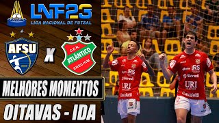 Umuarama X Atlântico  OITAVAS DE FINAL  Jogo de Ida  LNF 2023 17102023 [upl. by Ardnassela]