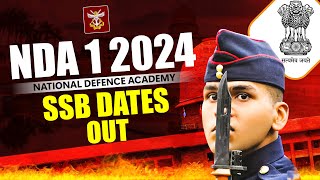 NDA 153 SSB Interview Date Selection Link is Open Now  NDA 1 2024 SSB Interview Dates amp Centre Out [upl. by Maggi]