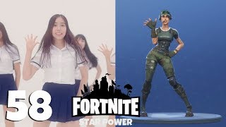 Fortnite ALL 58 emotes and dances  Their real life original references [upl. by Cohen]