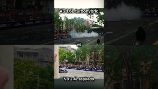 Burnout de F1 V6  V8 e V10 [upl. by Schurman]