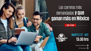 “Las carreras más demandadas y que ganan más en México” [upl. by Retloc743]