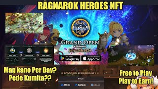 Ragnarok 20 Heroes NFT  Magkano per day  New Play to earn  Tagalog [upl. by Leumel]