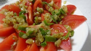 Tomate temperado com cebola refogada I Receitas fáceis da Dona Formiguinha [upl. by Abeu]