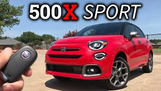 Unique 2020 Fiat 500X Sport Review [upl. by Ahsinirt]