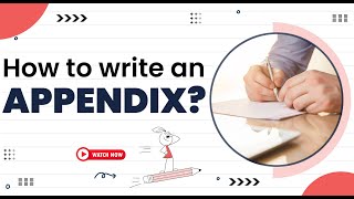 How to write an Appendix  With examples [upl. by Atyekram]