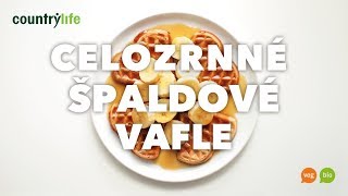 Jak připravit výborné vafle ze špaldové mouky [upl. by Eadahs215]