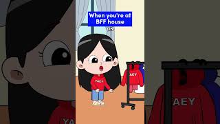 Friends House VS BFF‘s House [upl. by Boys869]