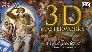 Sistine Chapel Last Judgment  Michelangelo 2 of 2  3D virtual tour amp documentary [upl. by Atiana]