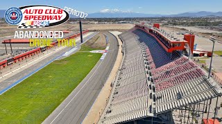 NASCAR Auto Club Speedway Demolition Drone Construction Update [upl. by Matilda393]