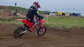 My first ride on the brand new 2024 Gas Gas MC65 dirt bike at Magilligan Motocross Park [upl. by Shargel]