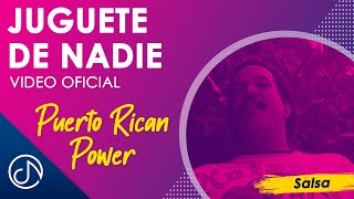 JUGUETE De Nadie 📯  Puerto Rican Power Video Oficial [upl. by Magdalen]